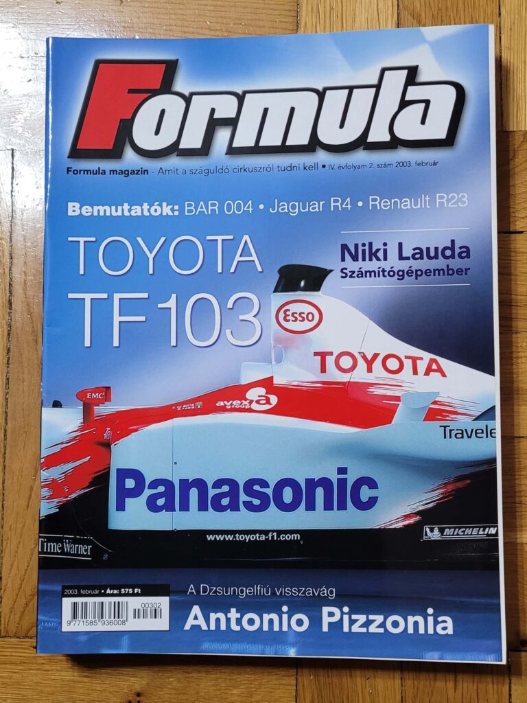 Formula magazin – Hiányos évfolyamok