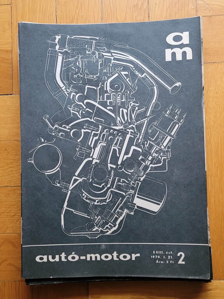 Autó-motor újság – hiányos évfolyamok