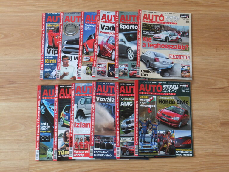 Autó Modell Sport – 2003, 2004, 2005 teljes évfolyam