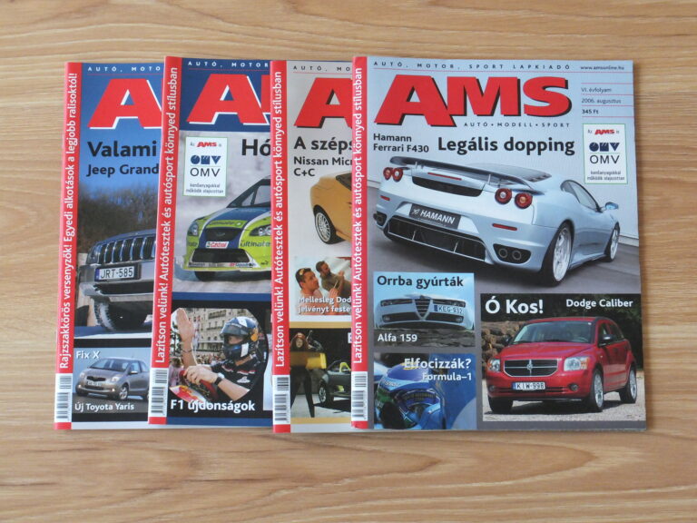 Autó Modell Sport – 2006 – négy lapszám