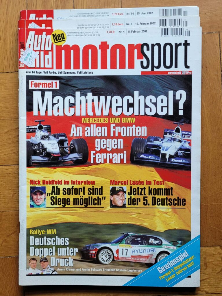 Auto Bild Motorsport – három lapszám