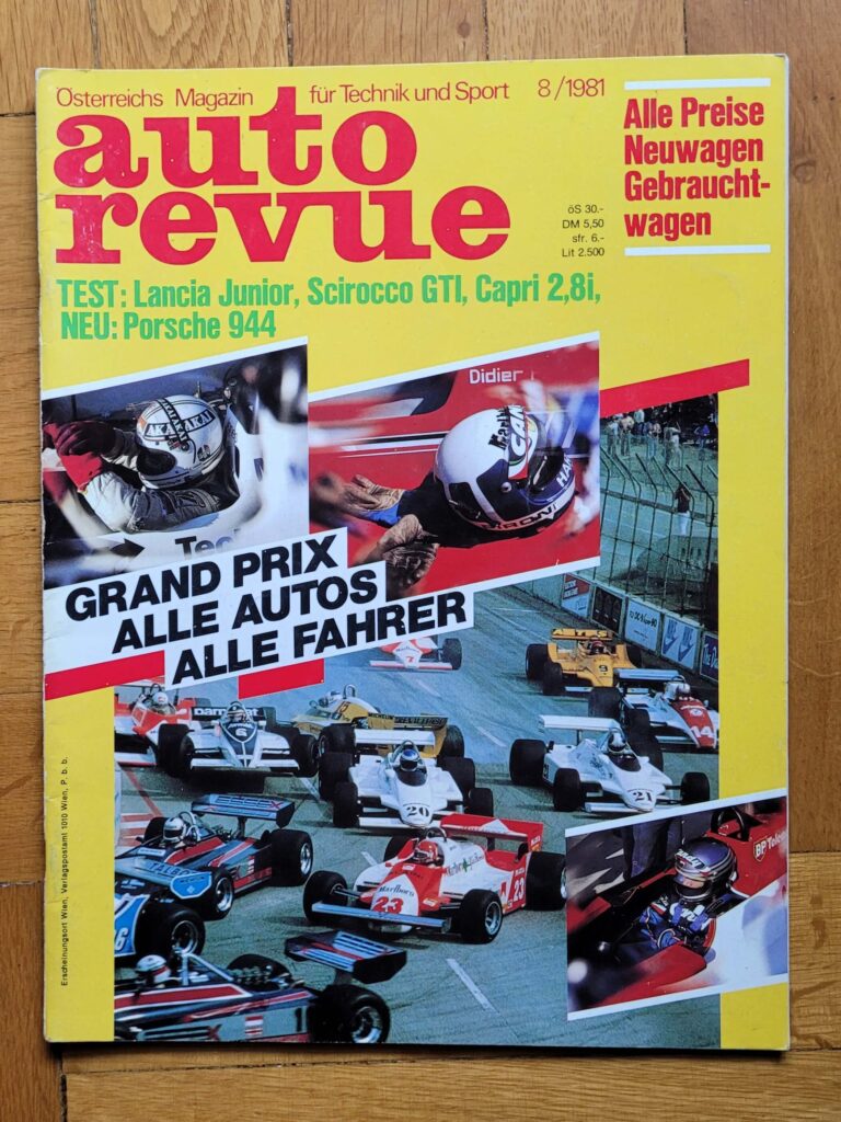 Auto Revue vegyes lapszámok