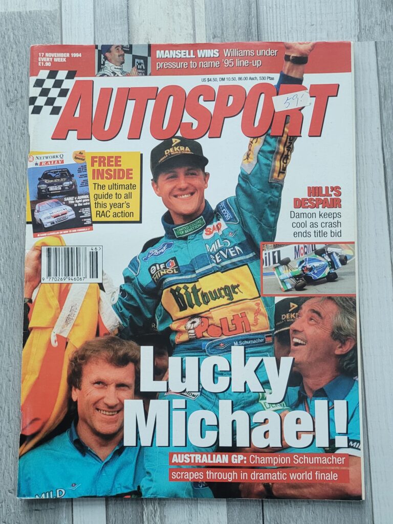 Autosport magazin – 1994-es lapszámok