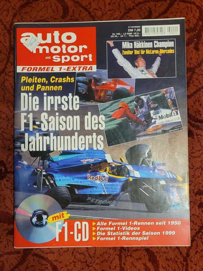 Auto Motor und Sport Formel 1 Extra 1999