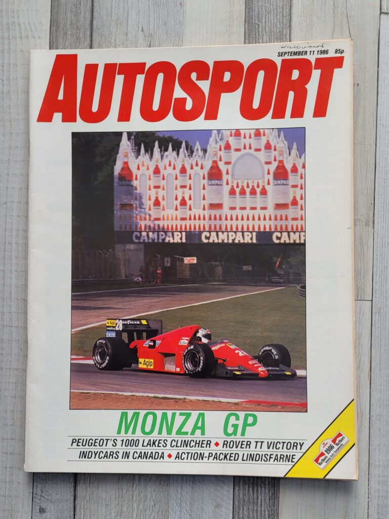 Autosport magazin – 1986-os lapszámok