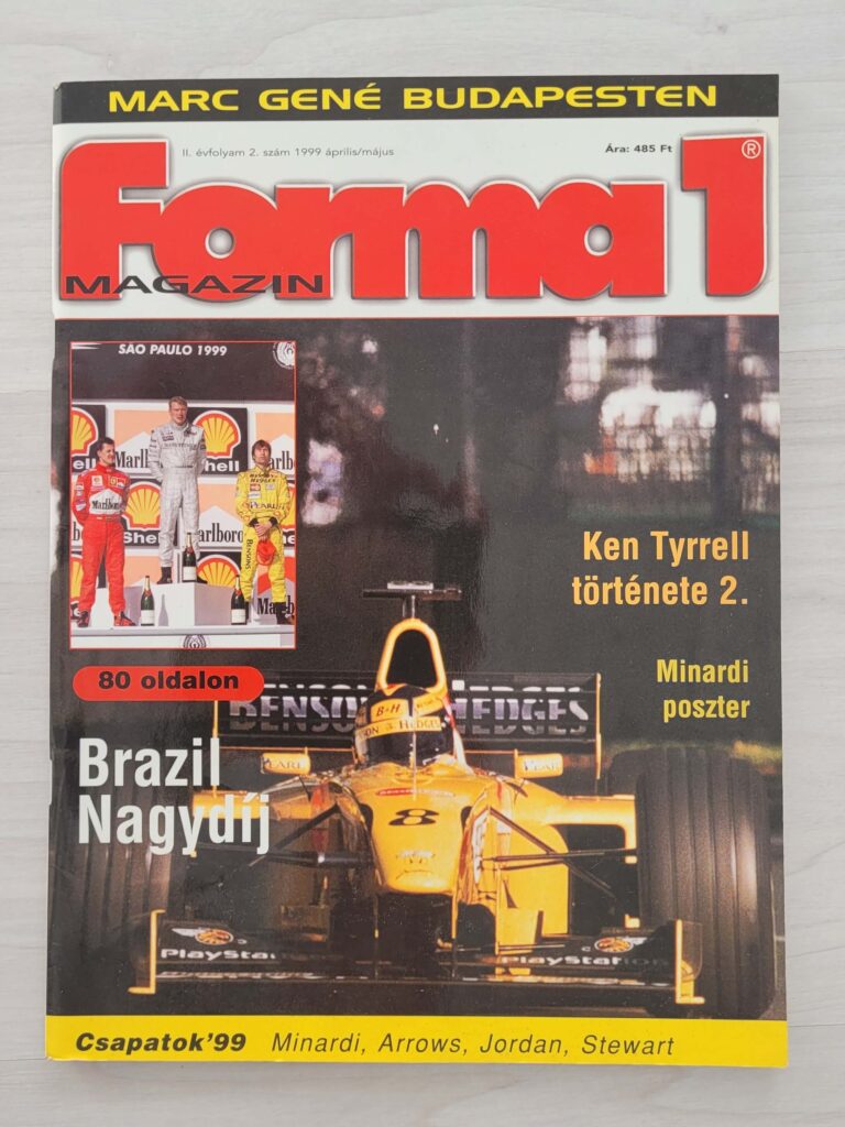 Forma-1 magazin (utolsó megjelent lapszám) 1999
