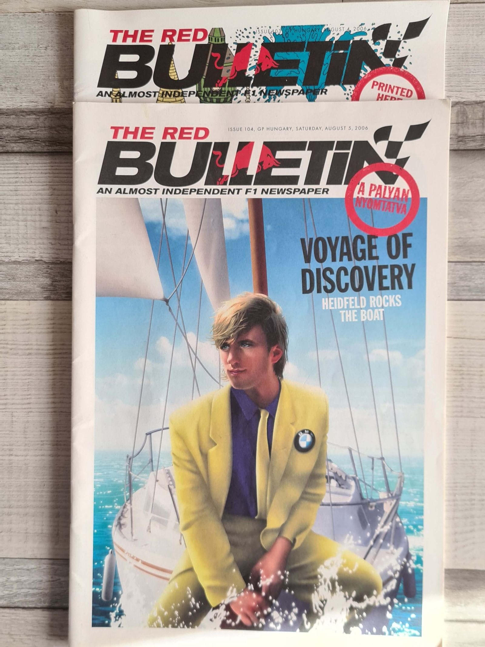 Red Bulletin Forma-1 napilap - tíz lapszám - Image 2