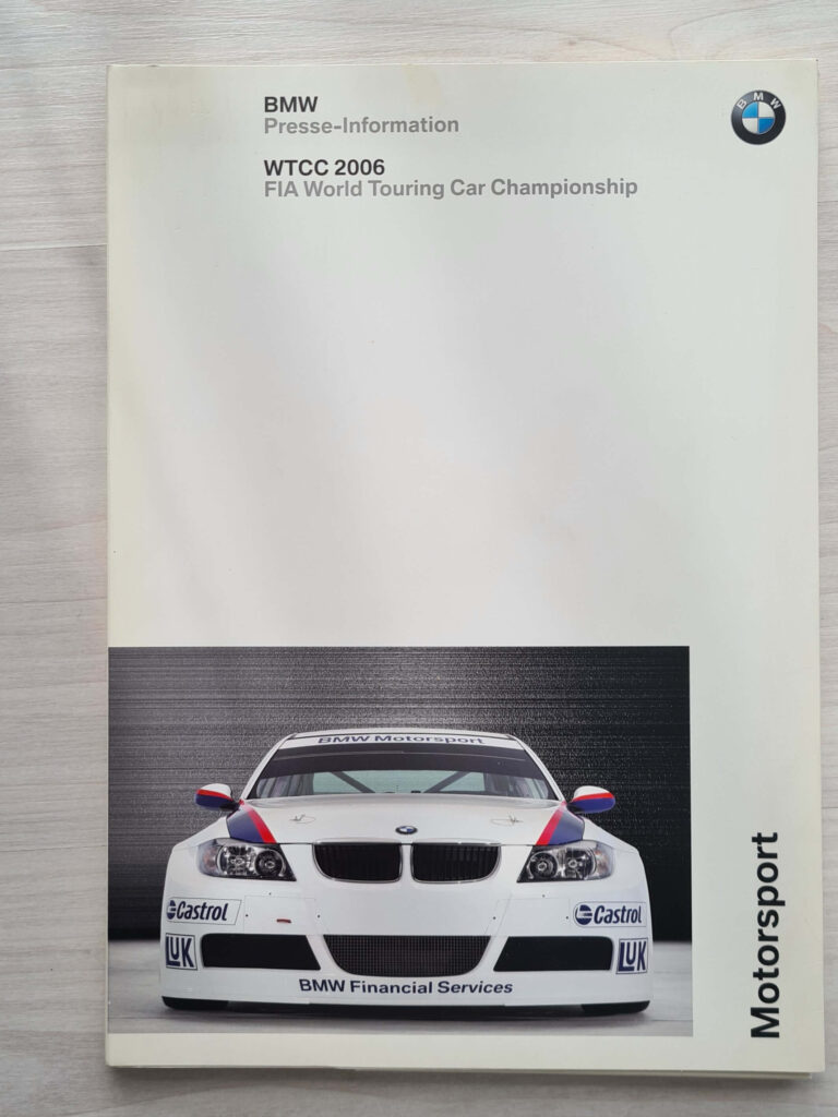 BMW WTCC Media pack 2006
