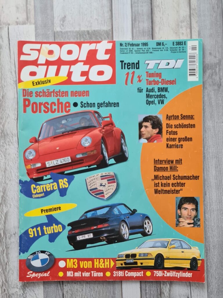 Sport Auto német magazin 1995 február