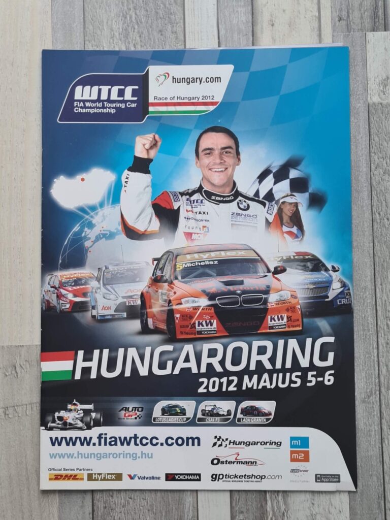 WTCC műsorfüzetek (2012, 2016)
